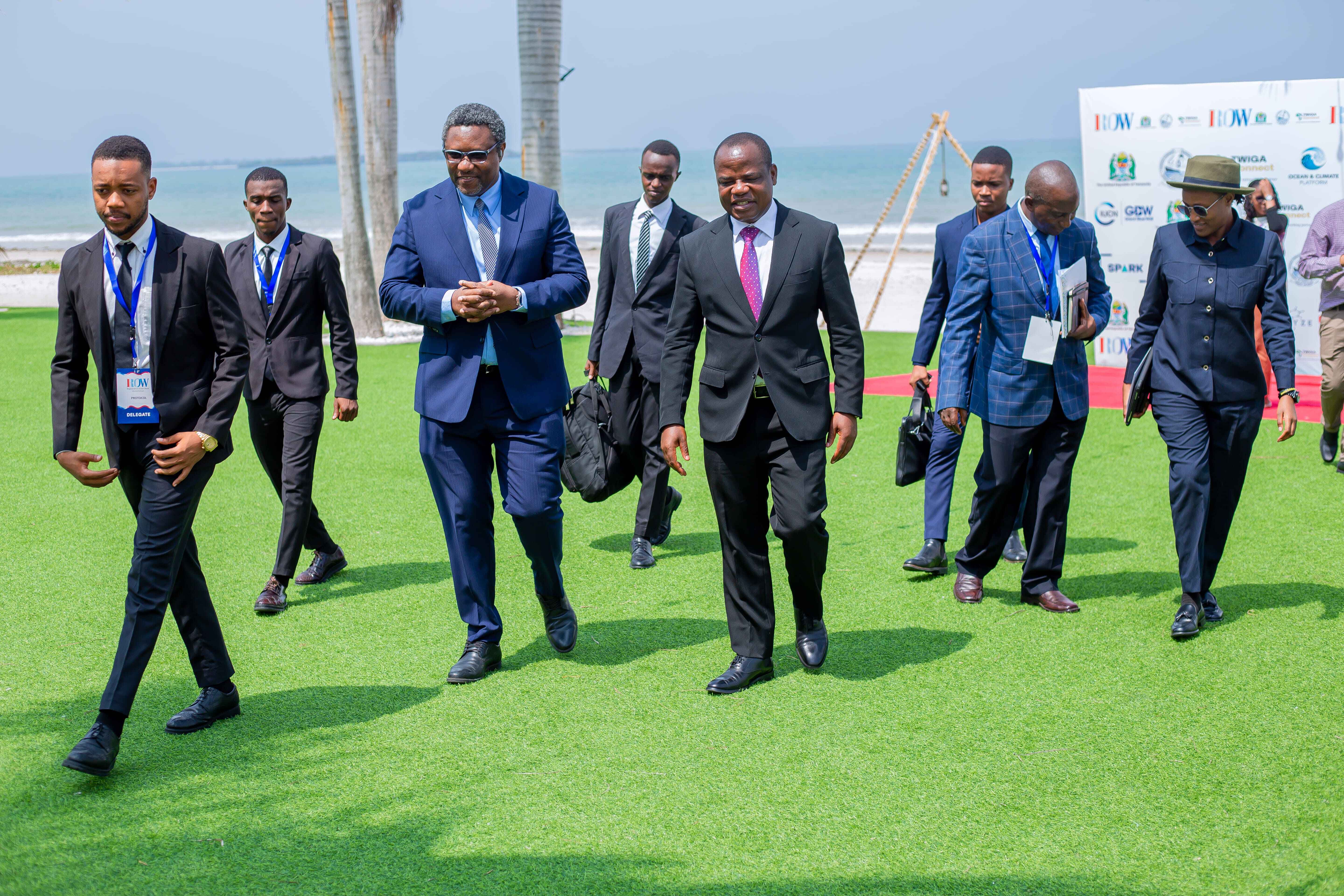 Formal venue prepared for VIP reception